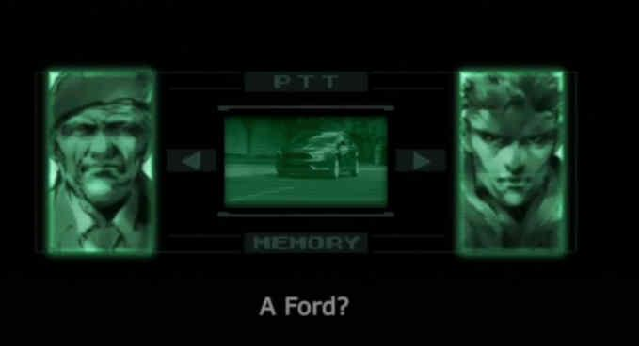 Metal Gear Solid Ford