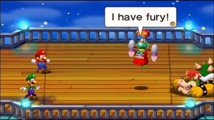 Mario & Luigi: Superstar Saga, Fawful, Bowser, Mario, Luigi, I have fury!