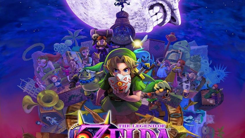 The Legend of Zelda: Majora's Mask 3D, Termina, moon, clock tower, deku scrub