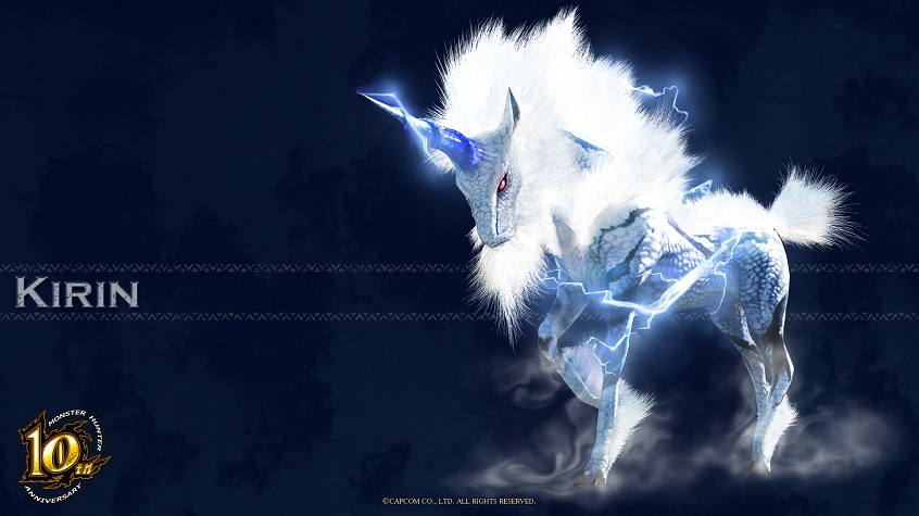 Kirin, Elder Dragon, Phantom Beast, Capcom, Monster Hunter 10th anniversary