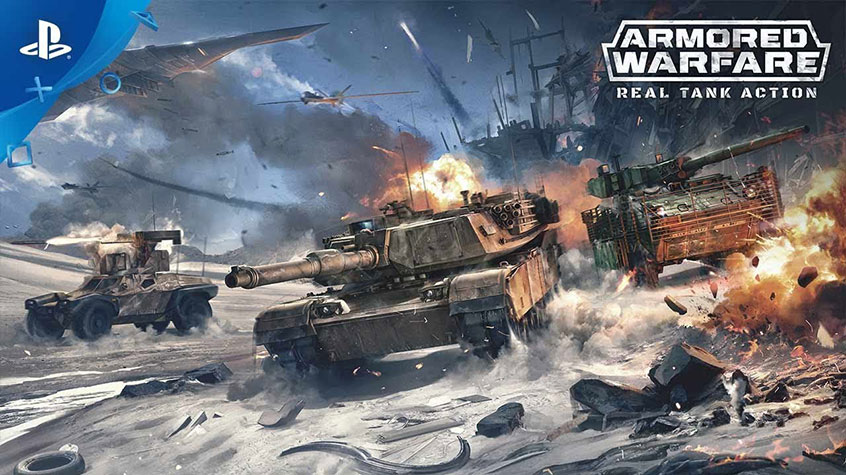 Armored Warfare Real Tank Action video game