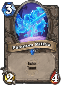 Phantom Militia New Hearthstone Card