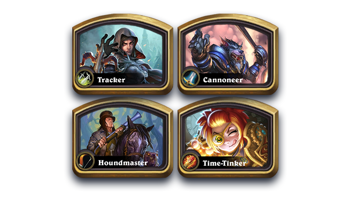 The four bosses of Monster Hunt mode in witchwood