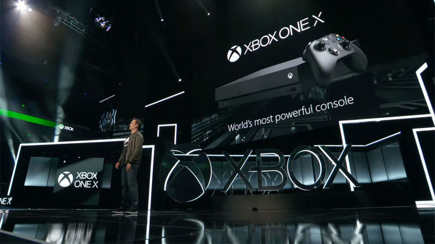 Xbox One X is revealed and displayed at E3
