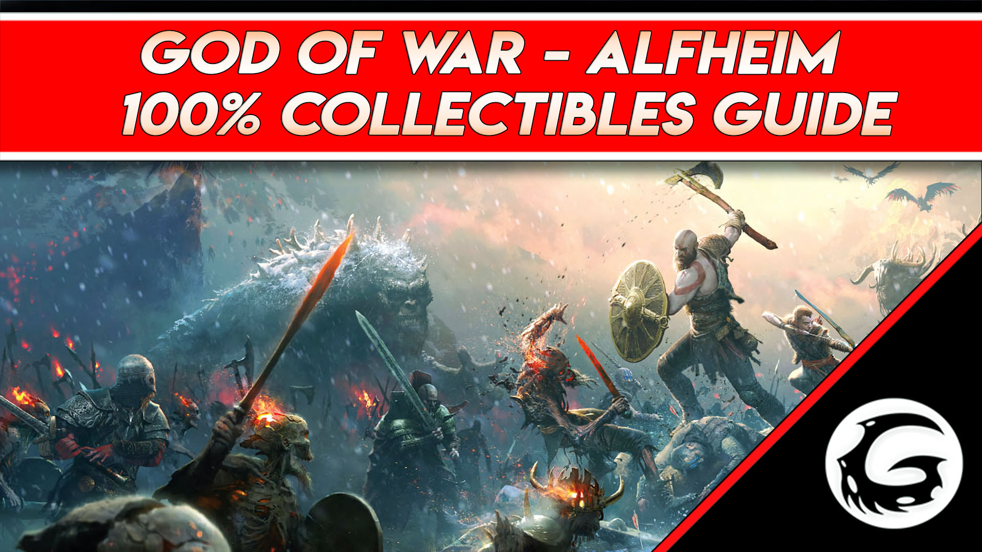 Ekstrem fattigdom I første omgang universitetsstuderende Alfheim 100% Collectibles Video Guide - God of War | Gaming Instincts
