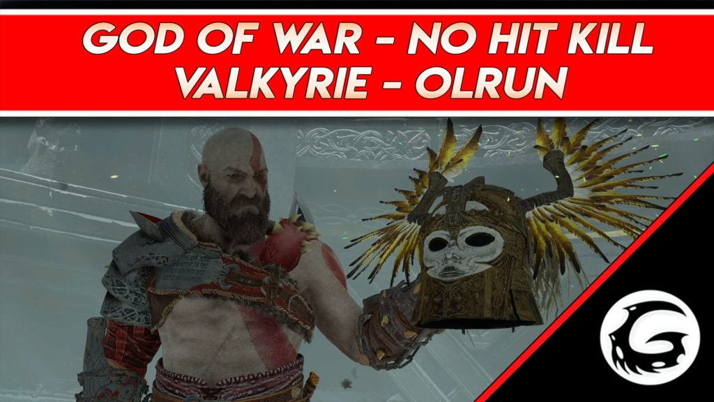 Olrun Slain in God of War + Helmet