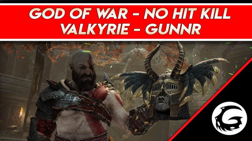 Gunnr Slain in God of War + Helmet