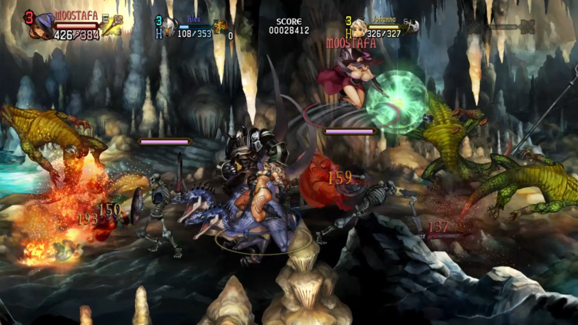dragon's crown pro gameplay in lost woods