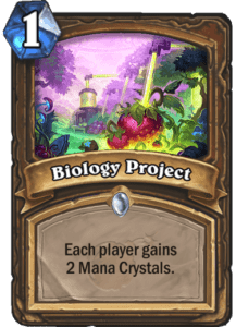 Biology project from Hearthstone