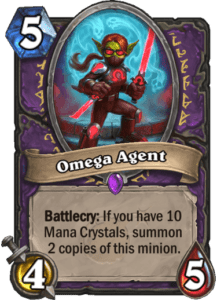 Omega Agent of Hearthstone