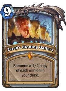 Zerek's Cloning Gallery the legendary priest spell