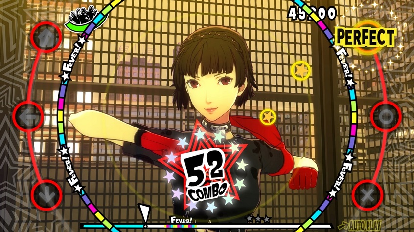 Persona 5: Dancing Star Night with Makoto while in fever on a 52 combo