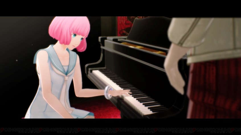 Victor meets Rin for the first time playing piano in the Stray Sheep.