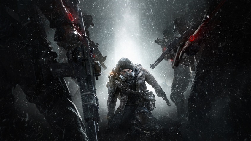 Tom Clancy's The Division man in the midst of the dark zone