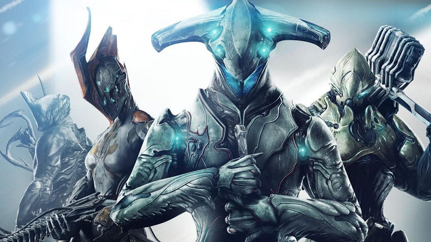 Tenno's are displaying their Warframes heroically.