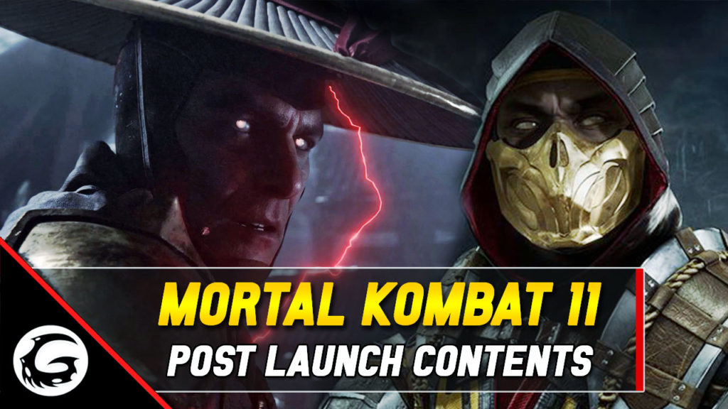 Scorpion and Raiden in Mortal Kombat 11