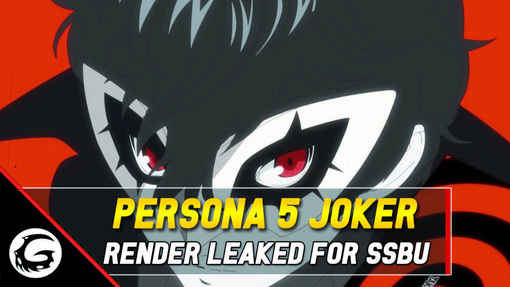 Persona 5 Joker Render Leaked For SSBU