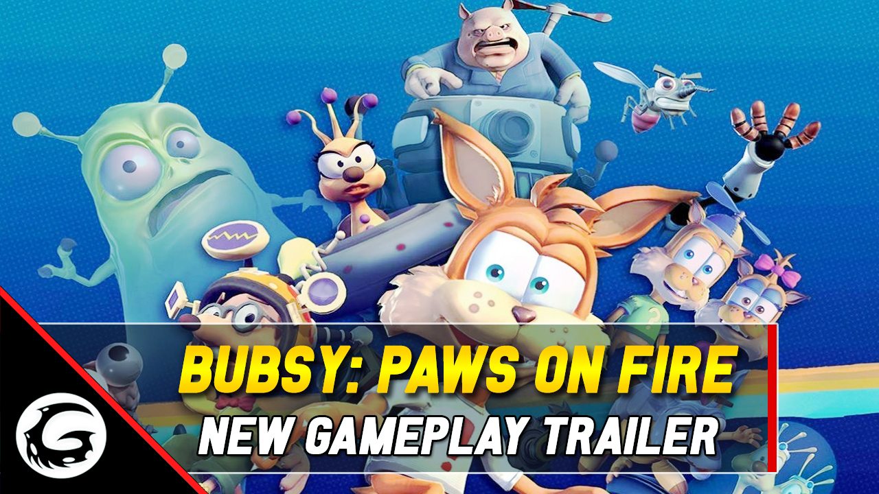 Bubsy Paws on Fire New Gameplay Trailer