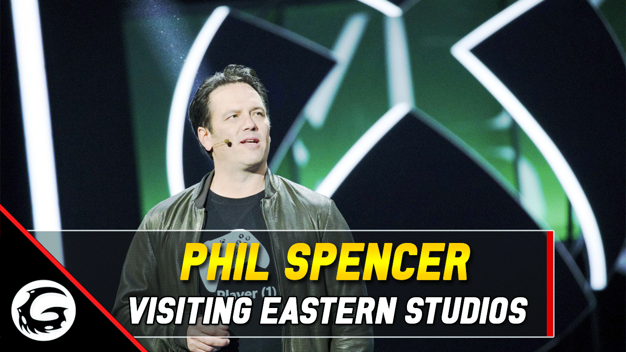 Phil Spencer Visiting Eastern Studios