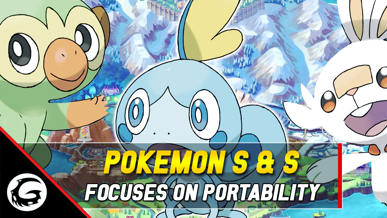 Pokemon S&S Focuses on Portability