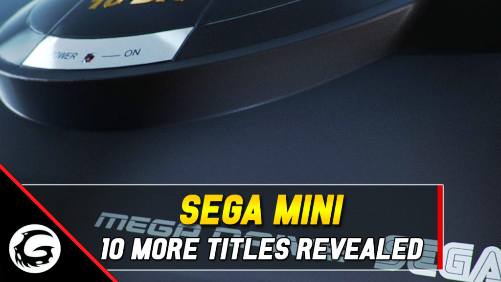 Sega Mini 10 More Titles Announced