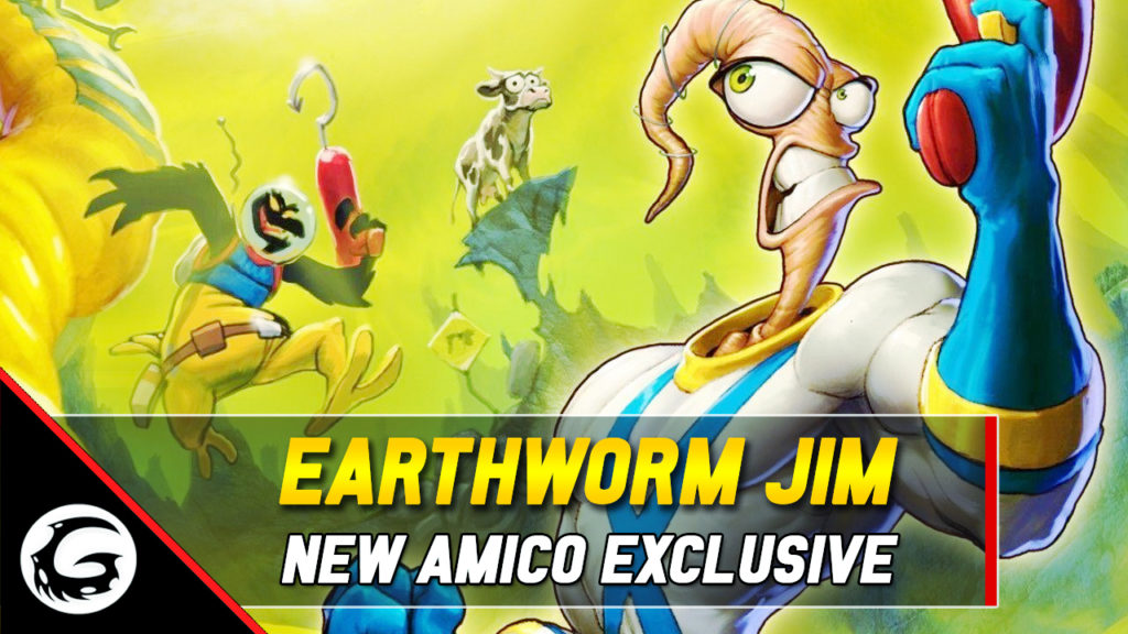 Earthworm Jim New Amico Exclusive