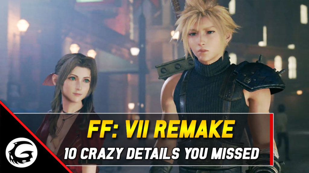 Aerith and Cloud from FF VII Remake