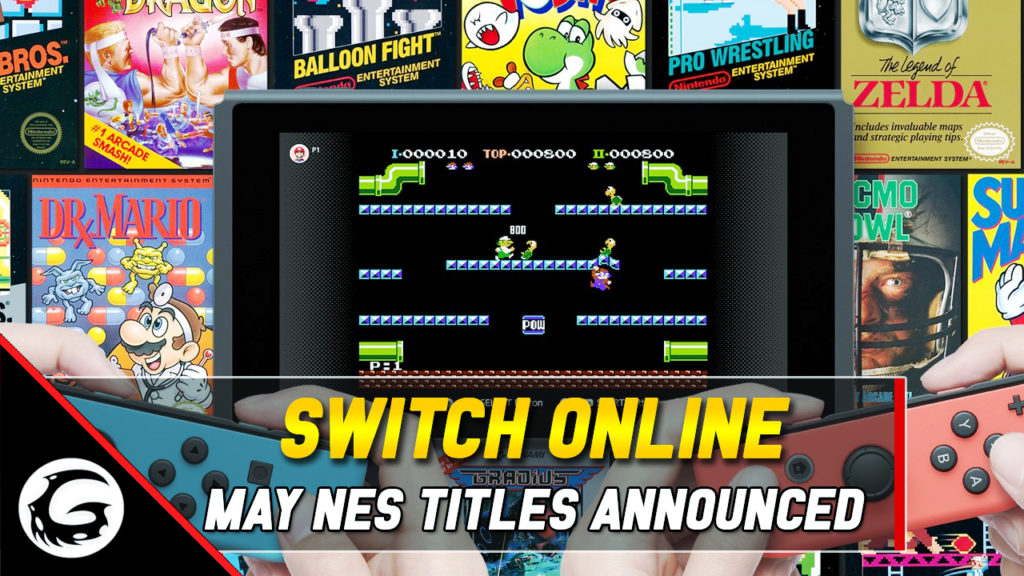 Switch Online May NES Titles Announced