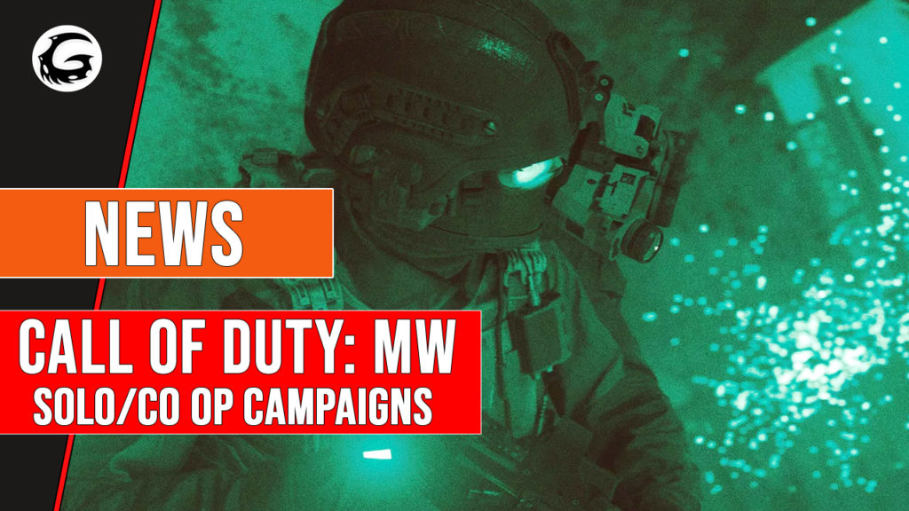 Call of Duty Modern Warfare Solo Coop Campaigns