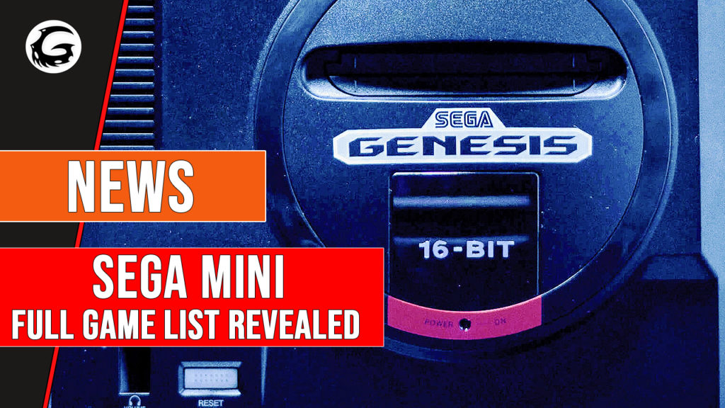 Sega Mini Full Game List Revealed