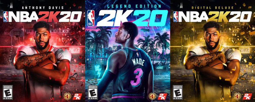 NBA 2K20 Box Arts