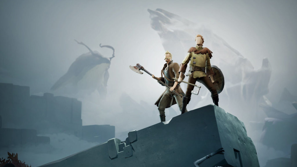 Characters from the action-RPG Ashen from Aurora44