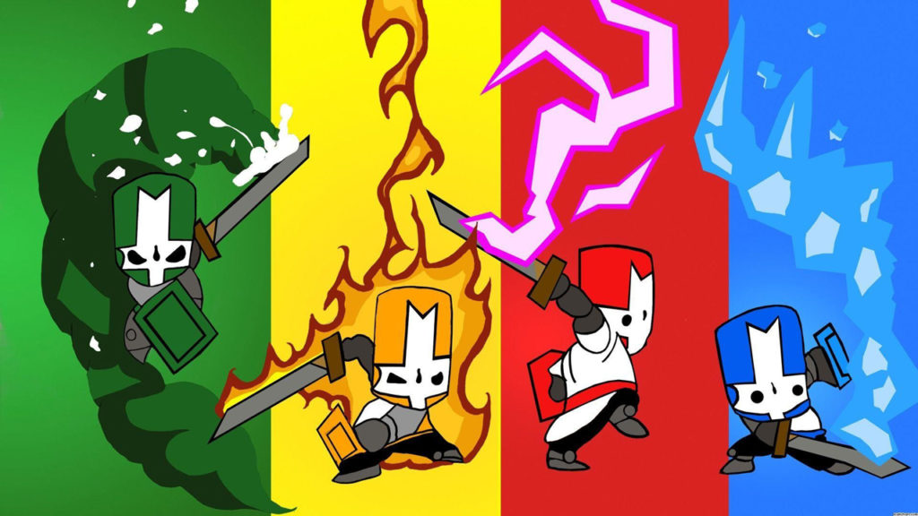 Characters from the Castle Crashers game from The Behemoth