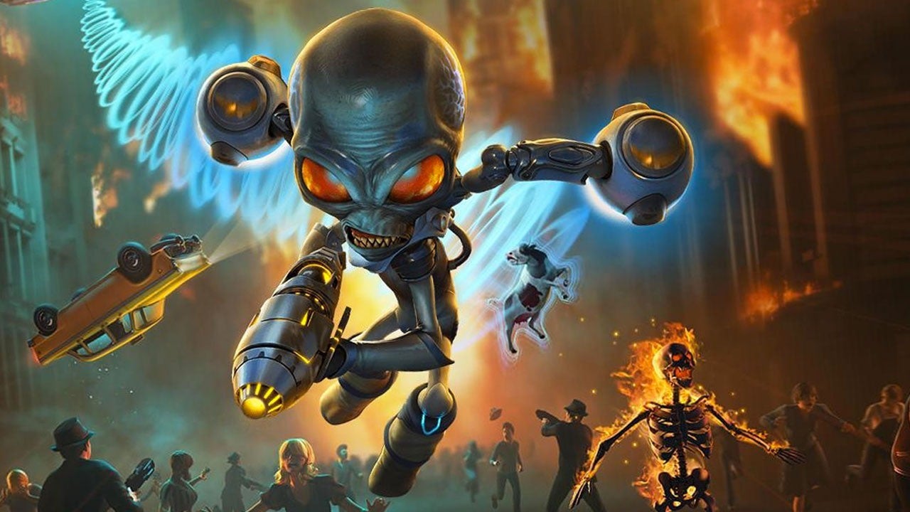 Alien from Destroy All Humans series