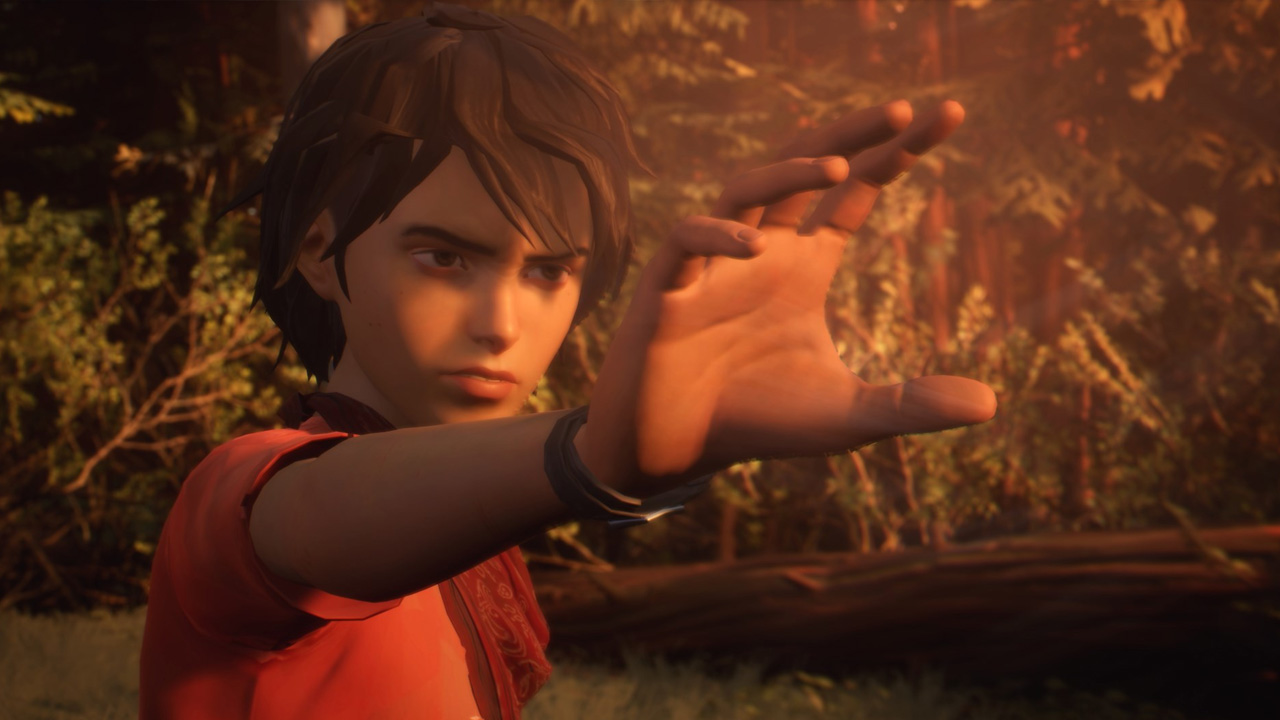 A boy using his powers in Life is Strange 2 Episode 4