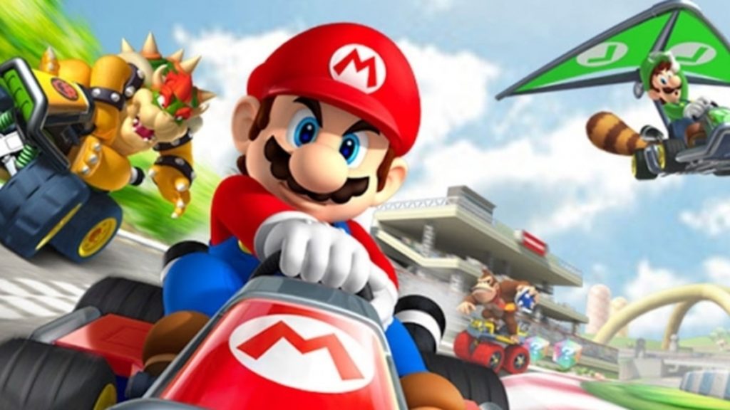 Mario from the Mario Kart sereis