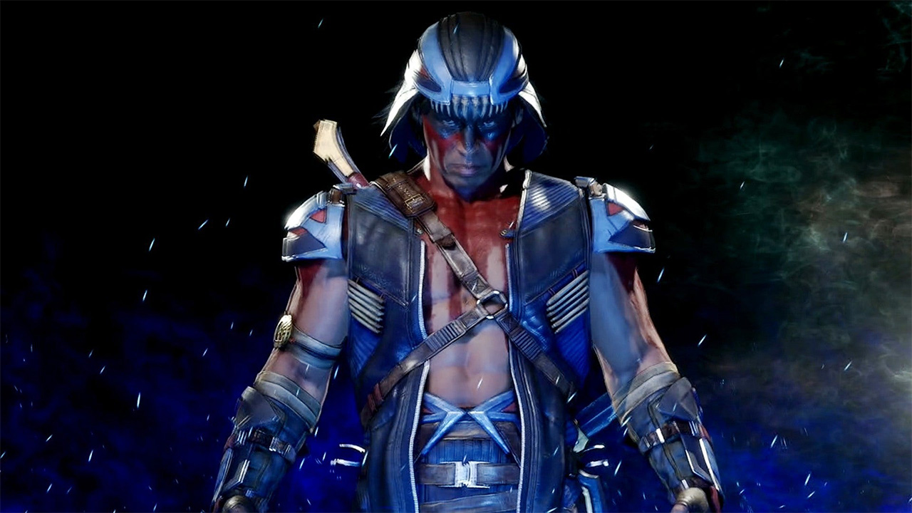 dark character with helmet