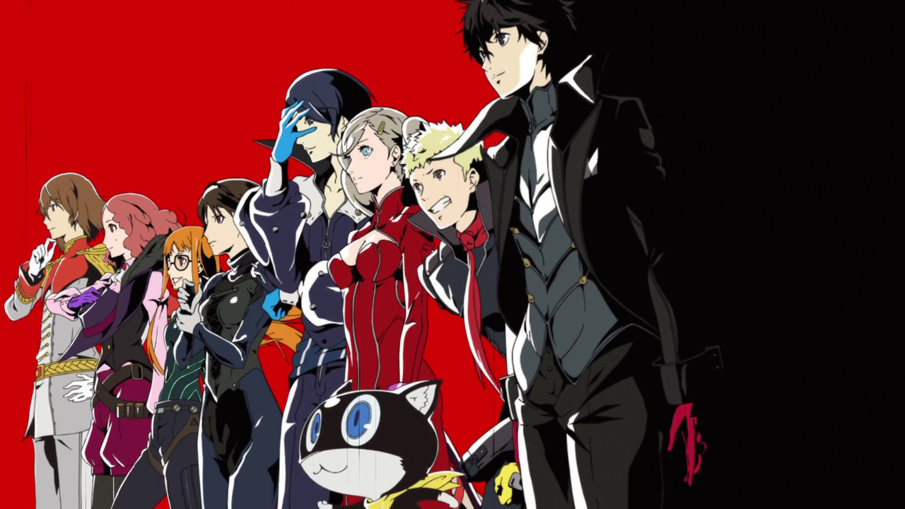 The Phantom Thieves from Persona 5