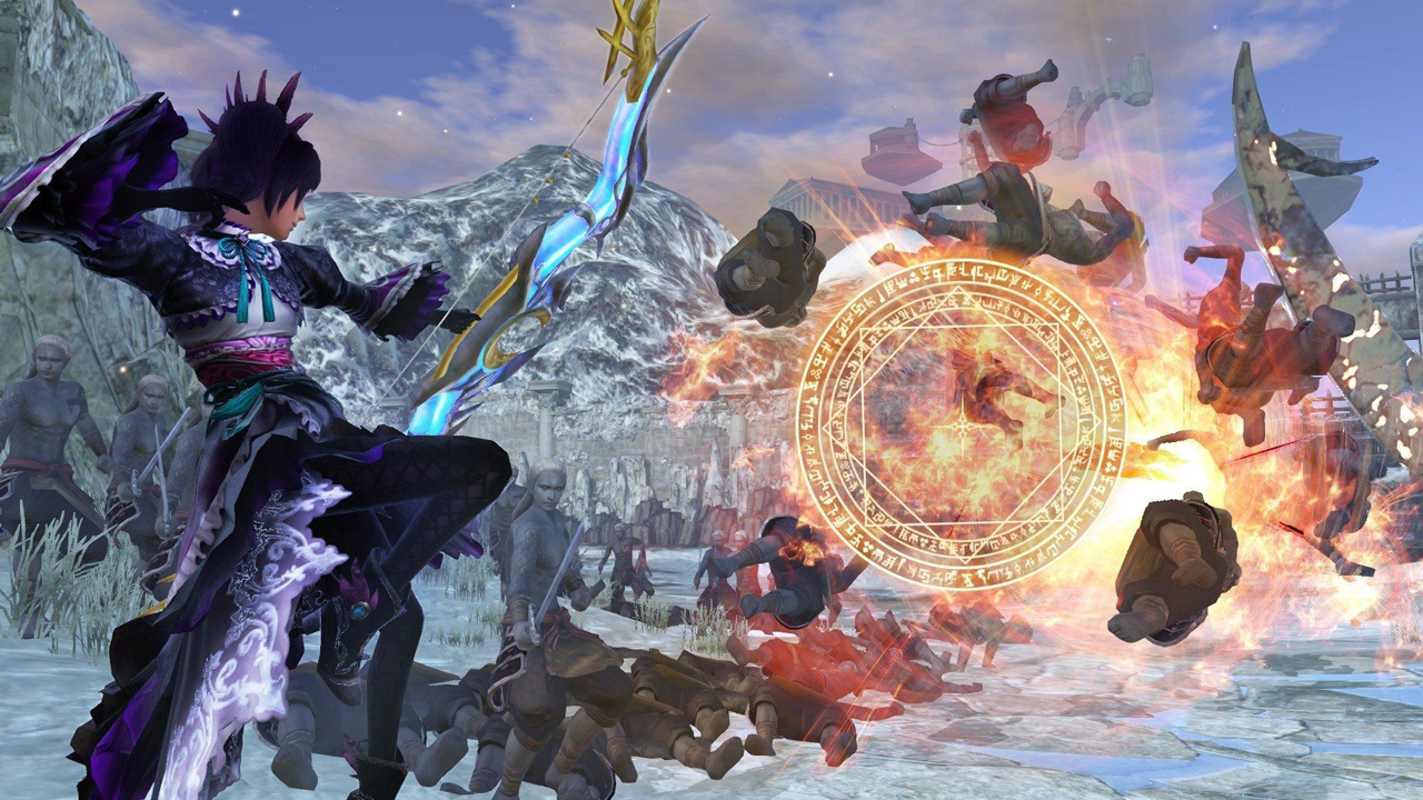 Fighters from Warriors Orochi 4 game