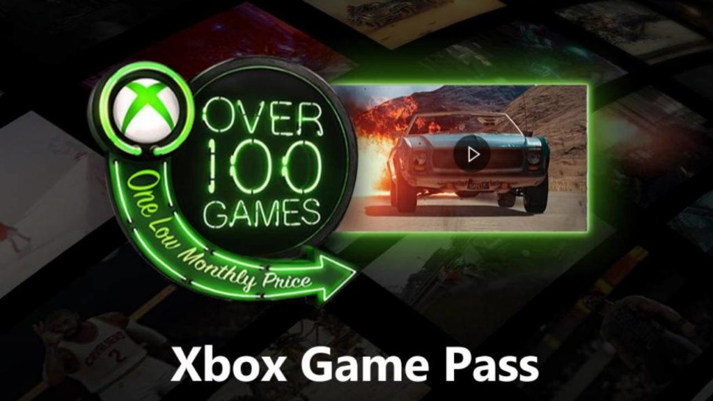 Xbox Game Pass teaser showing a new game added to the service