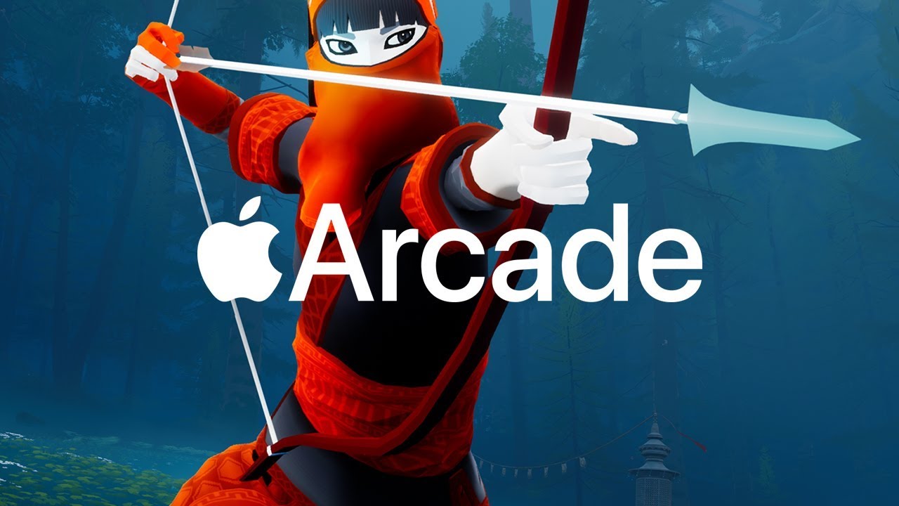 A new game logo for the upcoming streaming service, Apple Arcade