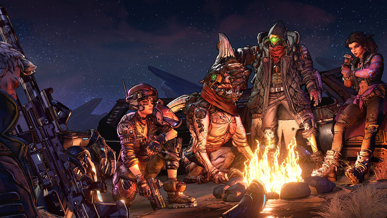 Characters from Borderlands 3