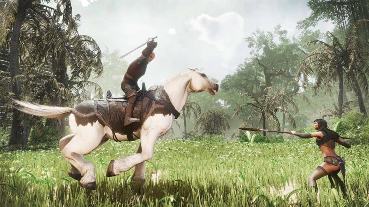 Character on Horse