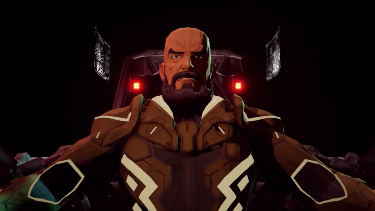 Character form the upcoming Switch title, Daemon X Machina