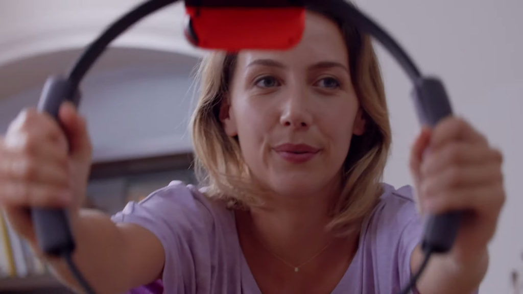 Player trying out the "NewExperience" for the Switch from Nintendo