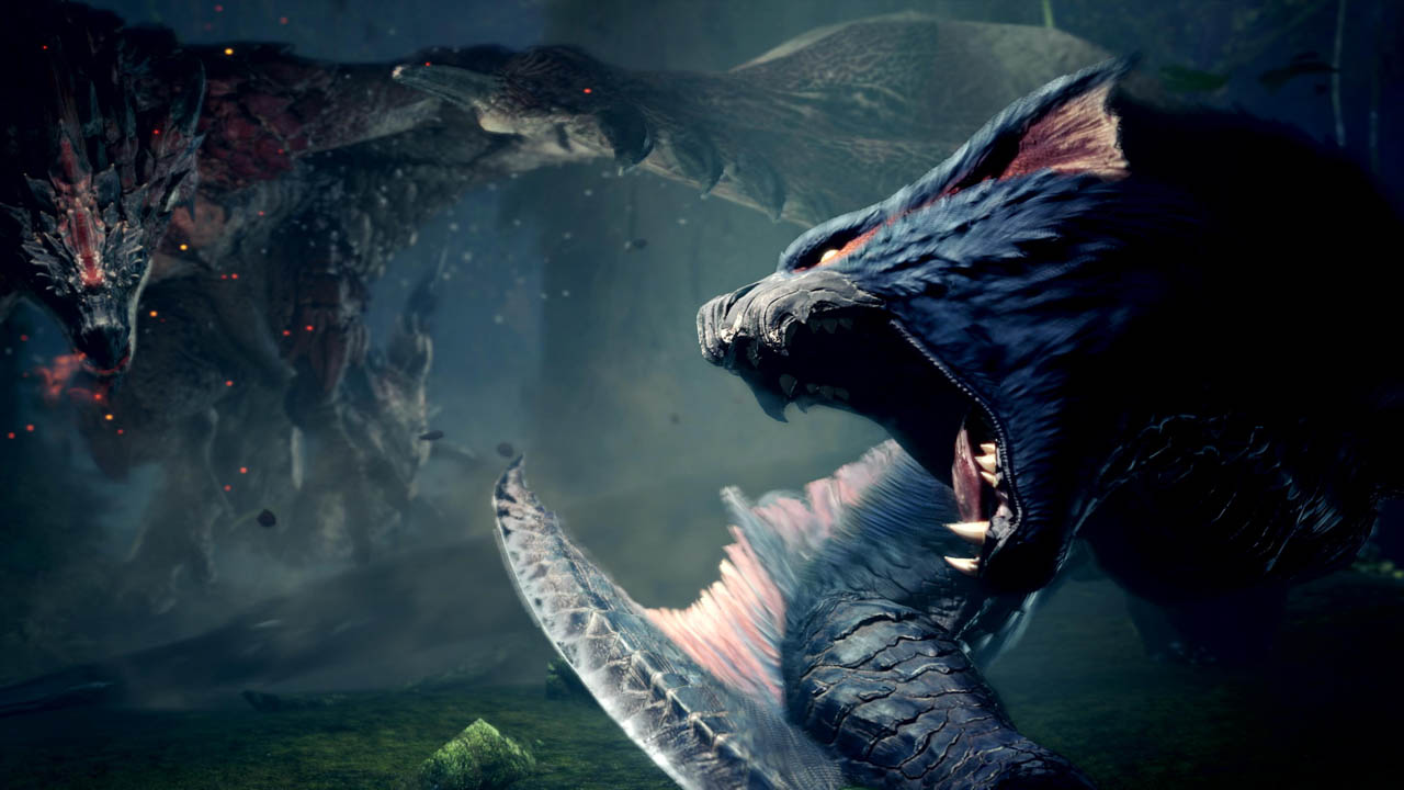 Monster from upcoming expansion, Monster Hunter World: Iceborne