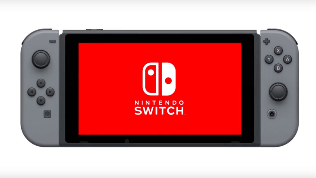 The Switch console from Nintendo