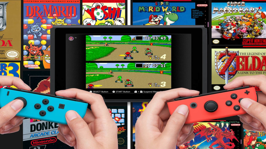 SNES Games on the Switch console