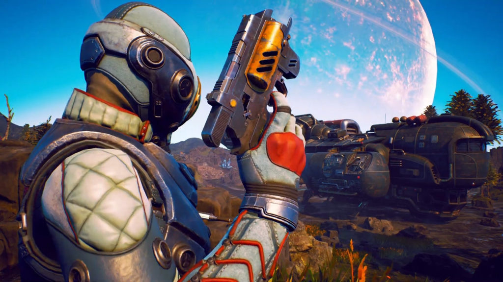 Character from the upcoming RPG, The Outer Worlds