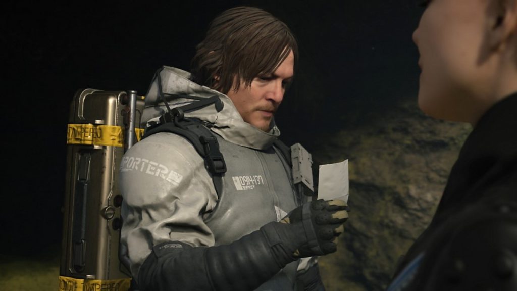 Sam in Death Stranding